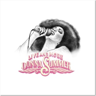 Donna Summer Live and More Posters and Art